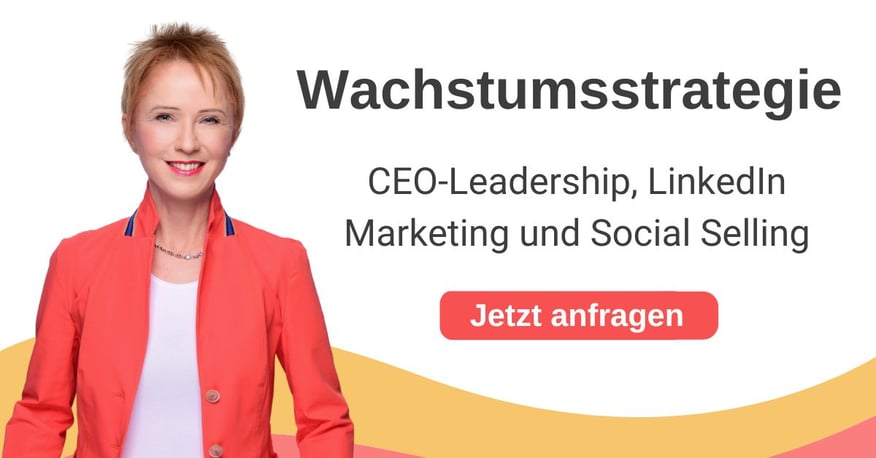 CTA B2B Wachstumsstrategie LinkedIn Marketing Page