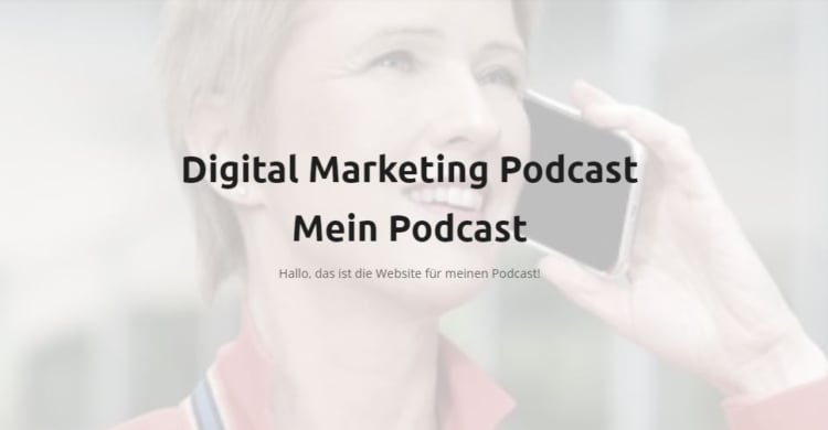 Podcast zum digitalen Marketing