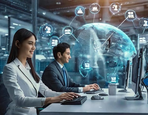 Firefly-erstelle-mir-eine-grafik-zur-KI-Revolution-mit-der-Entdeckung-der-generativen-KI-menschen