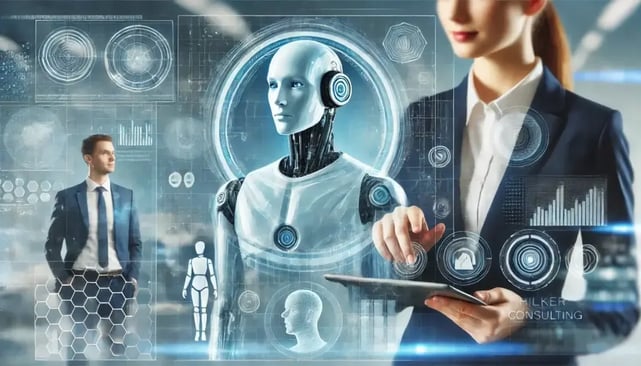 HC KI Agent Banner Quer Mann Frau AI.webp