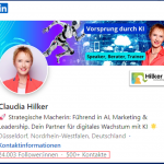 Erfolgreiches LinkedIn Marketing mit Claudia Hilker