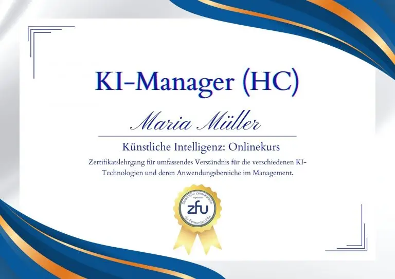 KI Manager_Zertifikat